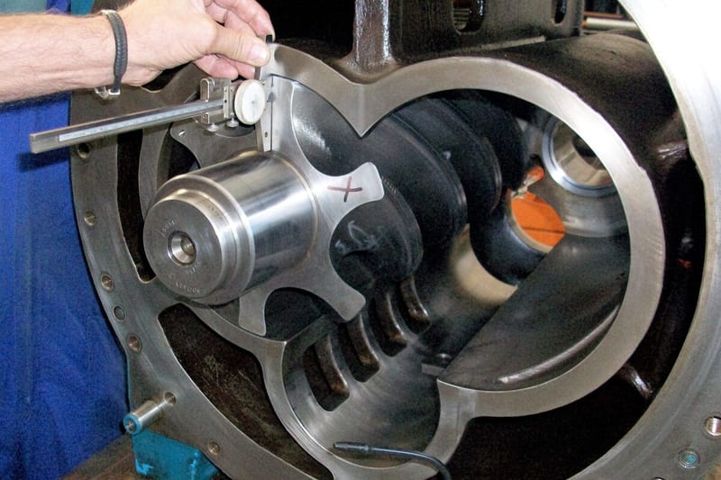 Precision measurement of compressor internals