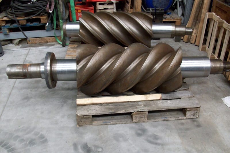 Screw compressor rotors — technical precision parts